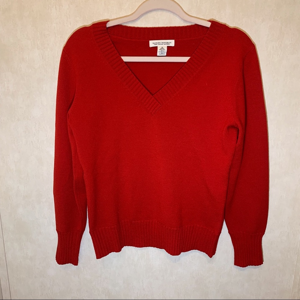 Banana Republic Italian Merino Wool. Size M
